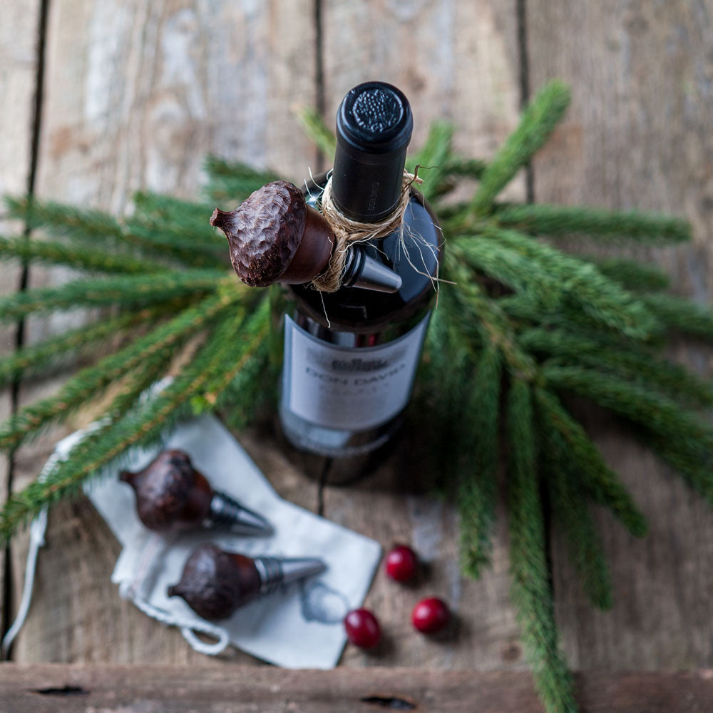 Acorn Wine Stop - Cattails Woodwork