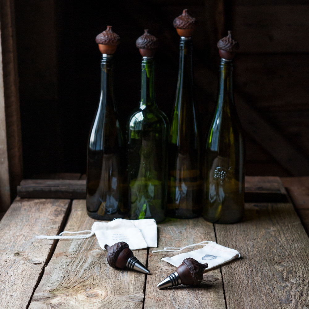 Acorn Wine Stop - Cattails Woodwork