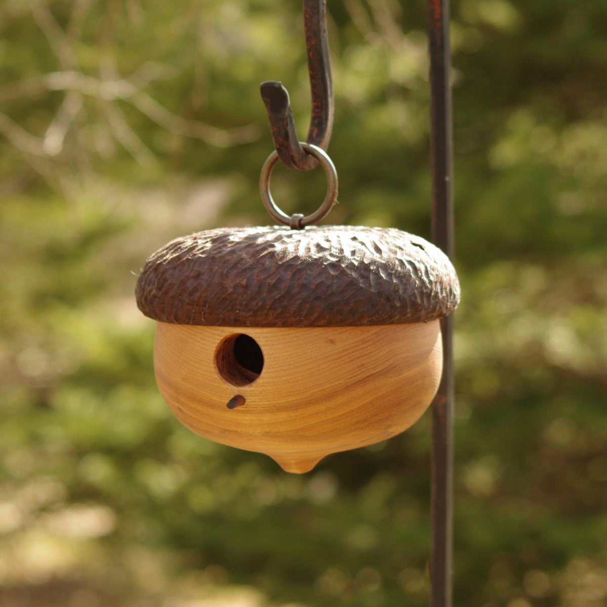 Acorn Garden Birdhouse - Cattails Woodwork