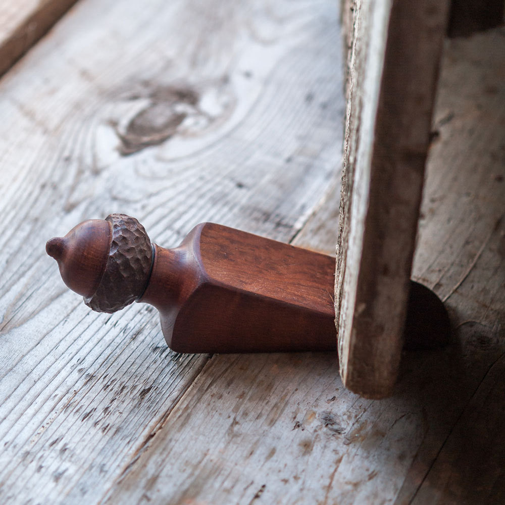 Acorn Doorstop - Cattails Woodwork